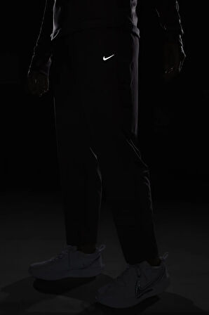 Nike Dri Fit Fast Mid Rise 7/8 Length Running Pant Kadın Reflektörlü Koşu Antrenman Eşofman Altı Açık Kahve