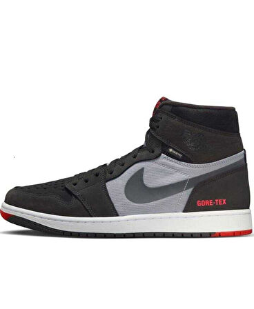 Nike Air Jordan MID Goretex Leather Sneaker Hakiki Deri Bilekli Su Geçirmez Nefes Alan Günlük Spor Ayakkabı Siyah