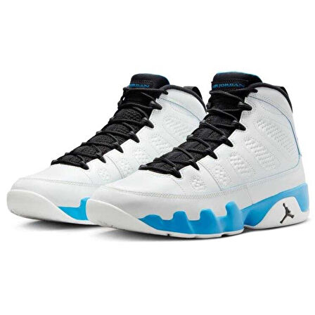 Nike Air Jordan 9 Retro Leather Basketball Shoes White Hakiki Deri Erkek Basketbol Ayakkabısı Beyaz 