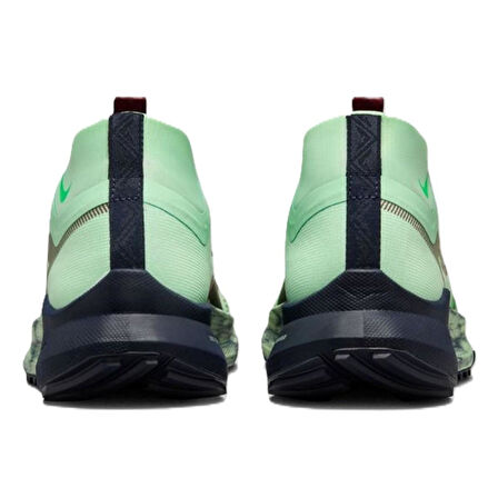 Nike React Pegasus Trail 4 GoreTex Su Geçirmez Reflektörlü Yürüyüş Koşu Ayakkabısı Yeşil-Lacivert