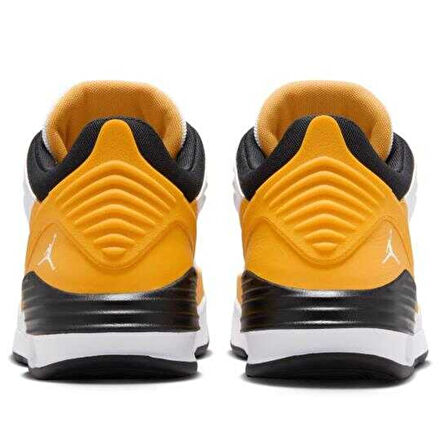 Nike Jordan Max Aura 5 Shoes Leather Hakiki Deri Bilekli Unisex Spor Ayakkabı Beyaz Sarı