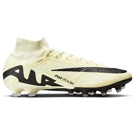 Nike Superfly 9 Elite AG-Pro Mens Football Shoes Profesyonel Çoraplı Erkek Krampon Beyaz