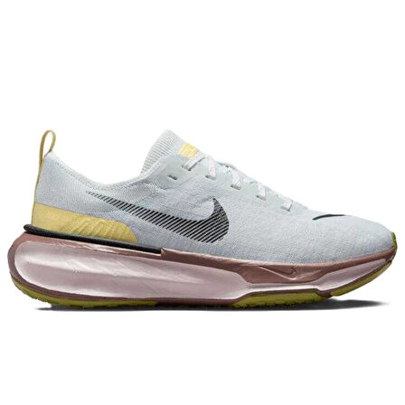 Nike Zoomx Invincible Run Flyknit 3 Road Reflektörlü Running Unisex Koşu Antrenman Ayakkabısı Gri