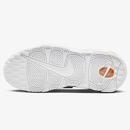 Nike Air More Uptempo KI Leather Sneaker Hakiki Deri Günlük Spor Ayakkabı Siyah Sarı