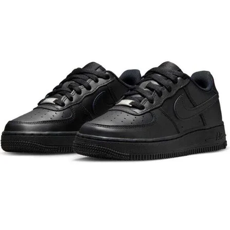 Nike Air Force 1 LE  AF1 Unisex Leather Sneaker Hakiki Deri Unisex Günlük Spor Ayakkabı Siyah