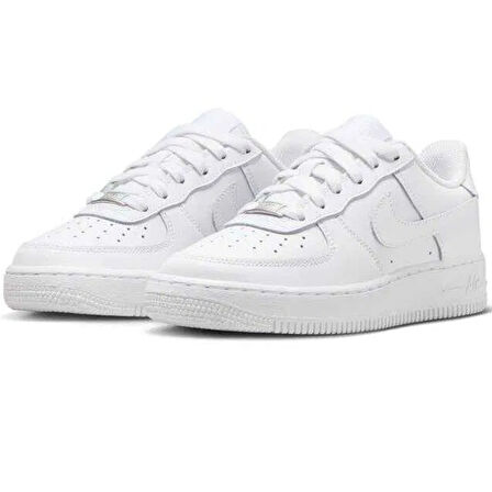 Nike Air Force 1 LE  AF1 Unisex Leather Sneaker Hakiki Deri Unisex Günlük Spor Ayakkabı Beyaz