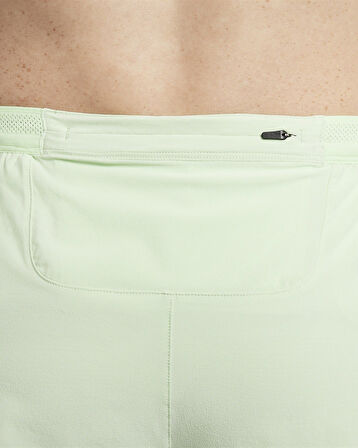 Nike AeroSwift Men's Dri Fit ADV 5cm (approx) Brief Lined Erkek Slip Astarlı Hafif Koşucu Şortu Açık Yeşil