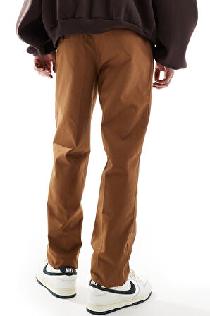 Nike Club Chino Woven Trousers Canvas Pant Erkek Dokuma Canvas Pantalon Kahverengi