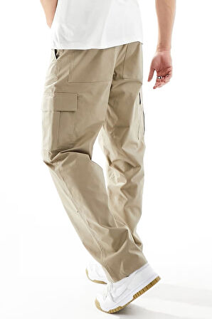 Nike Club Chino Woven Trousers Canvas Cargo Pant Dokuma Canvas Kargo Cepli Pantalon Bej