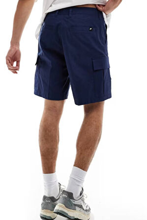 Nike Club Woven Chino Shorts Navy Erkek Dokuma Kanvas Günlük Şort Lacivert