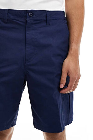 Nike Club Woven Chino Shorts Navy Erkek Dokuma Kanvas Günlük Şort Lacivert