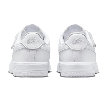 Nike Air Force 1 Easyon AF1 PS Leather Unisex Sneaker White Unisex Lastik Bağcıklı Hakiki Deri Günlük Çocuk Spor Ayakkabı Beyaz 