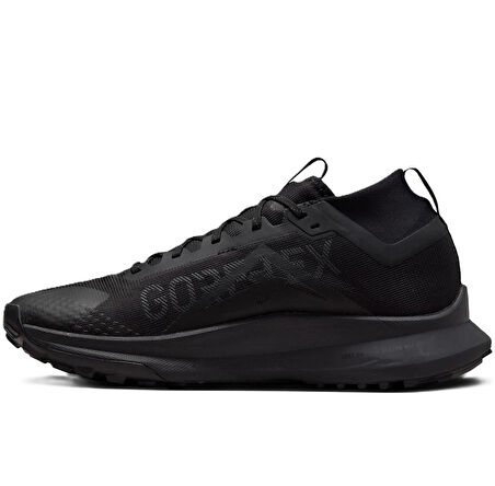 Nike React Pegasus Trail 4 GoreTex Su Geçirmez Nefes Alan Reflektörlü Yürüyüş Koşu Ayakkabısı Siyah