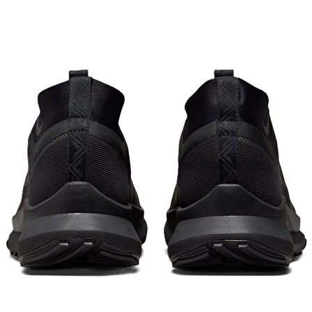 Nike React Pegasus Trail 4 GoreTex Su Geçirmez Nefes Alan Reflektörlü Yürüyüş Koşu Ayakkabısı Siyah