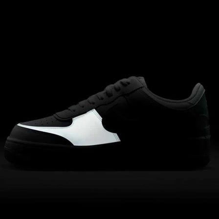 Nike Air Force 1 Shadow Sneaker Unisex Hakiki Deri Günlük Spor Ayakkabı Beyaz Yeşil