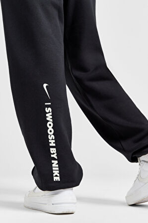 Nike Sportswear Fleece Loose Fit Women's Pant Kadın Bol Kesim Eşofman Altı Siyah