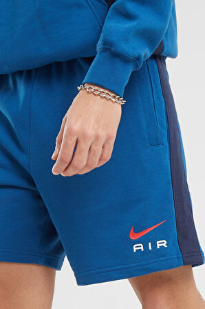 Nike Sportswear Swoosh Air France Terry Men's Short Erkek Pamuklu Şort Mavi