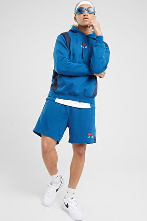 Nike Sportswear Swoosh Air France Terry Men's Short Erkek Pamuklu Şort Mavi