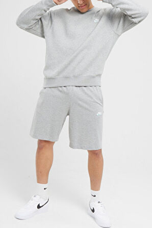 Nike Sportswear Szorty Men's Club Joursey Short Essentials Erkek Pamuklu Şort Gri