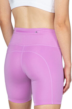 Nike Epic Fast Women's Running Shorts Tayt 3 Cepli Biker Tayt Şort Lila