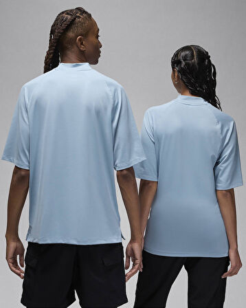 Nike Jordan Dri Fit Sport Men's Golf T-Shirt Unisex Glof Tişört Açık Mavi