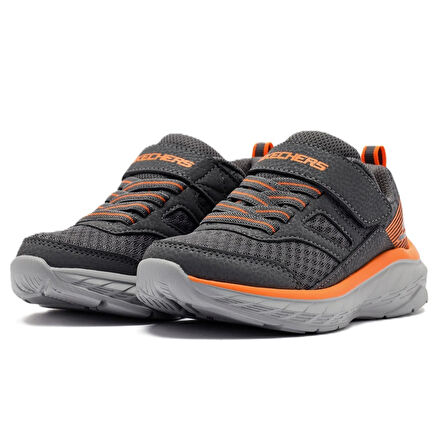 Skechers Boundless Unisex Kids Sneaker Lastik Bağcıklı Cırtlı Günlük Çocuk Spor Ayakkabı Gri