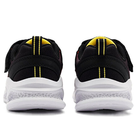 Skechers Meteor-Lights-Krendox Unisex Sneaker Lastik Bağcıklı Cırtlı Işıklı Unisex Günlük Spor Ayakkabı Kırmızı