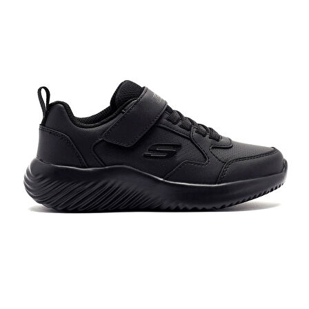 Bounder - Power Study Çocuk Siyah Sneaker Ayakkabı 405626L BBK