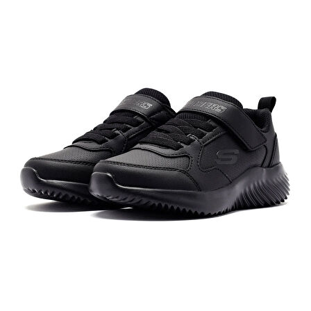 Bounder - Power Study Çocuk Siyah Sneaker Ayakkabı 405626L BBK