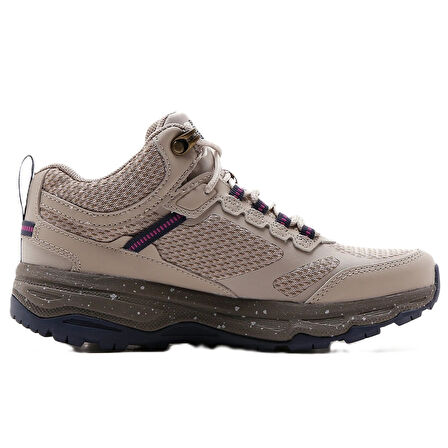 Skechers Go Run Altitude-Highly Water Repellend Leather Unisex Sneaker Hakiki Deri Günlük Spor Ayakkabı Bej
