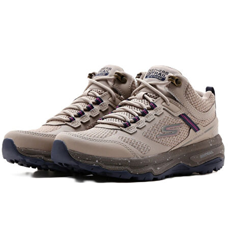 Skechers Go Run Altitude-Highly Water Repellend Leather Unisex Sneaker Hakiki Deri Günlük Spor Ayakkabı Bej