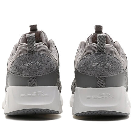 Skechers Skech-Air Court-Good Times Memory Foam Womens Sneaker Hafızalı Taban Kadın Günlük Spor Ayakkabı Gri