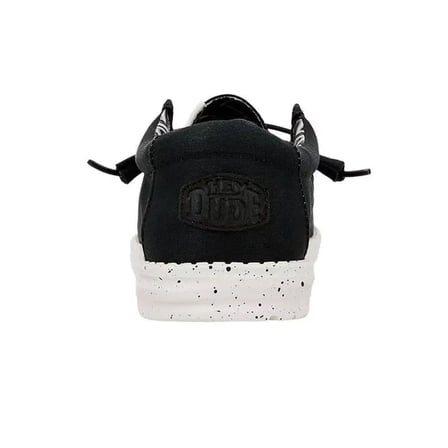 Hey Dude Wally Stretch Canvas Siyah Erkek Günlük Ayakkabı 40700_066