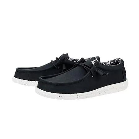 Hey Dude Wally Stretch Canvas Siyah Erkek Günlük Ayakkabı 40700_066