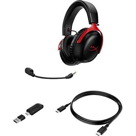 HyperX Cloud III 7.1 77Z46AA Kablosuz Mikrofonlu Kulak Üstü Oyuncu Kulaklığı