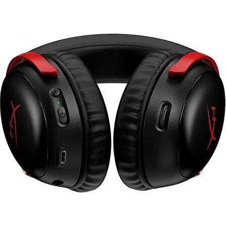 HyperX Cloud III 7.1 77Z46AA Kablosuz Mikrofonlu Kulak Üstü Oyuncu Kulaklığı