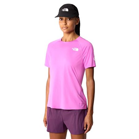 W Summit High Trail Run Kadın Mor Outdoor T-Shirt NF0A7ZTVQIX1