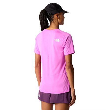 W Summit High Trail Run Kadın Mor Outdoor T-Shirt NF0A7ZTVQIX1