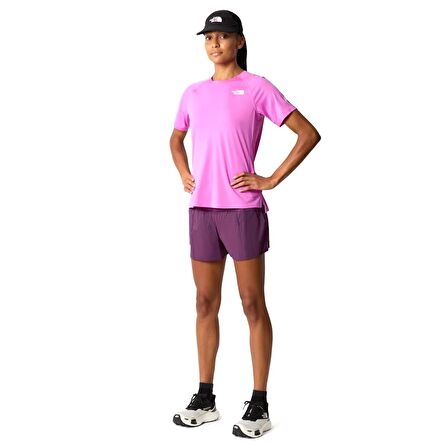 W Summit High Trail Run Kadın Mor Outdoor T-Shirt NF0A7ZTVQIX1