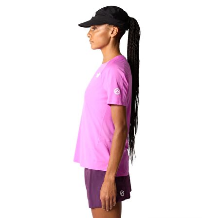 W Summit High Trail Run Kadın Mor Outdoor T-Shirt NF0A7ZTVQIX1