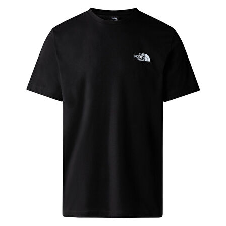 M Biner Graphic 4 Erkek Siyah Outdoor T-Shirt NF0A894ZJK31