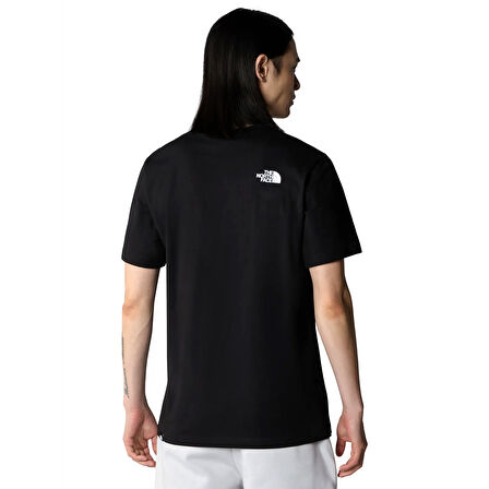 M Biner Graphic 1 Erkek Siyah Outdoor T-Shirt NF0A894XJK31