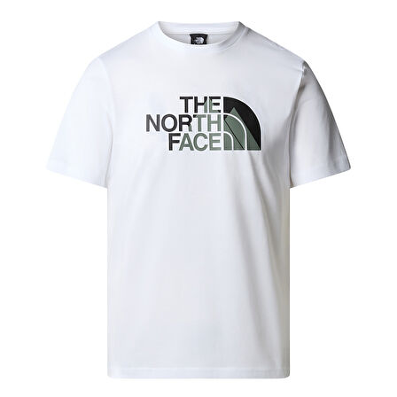 M Biner Graphic 1 Erkek Beyaz Outdoor T-Shirt NF0A894XFN41