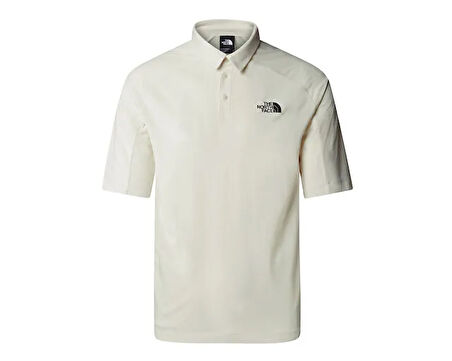 The North Face M Packable Ss Polo Erkek Günlük Polo Yaka Tişört NF0A883KQLI1 Beyaz