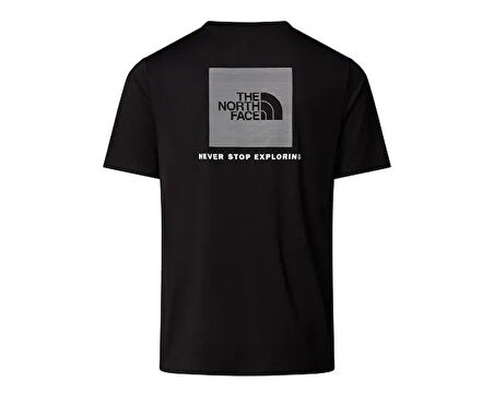 The North Face M 24/7 Box Nse Ss Tee Erkek Günlük Tişört NF0A895MJK31 Siyah