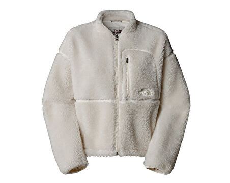 The North Face W Extreme Pile 2 Fz Jacket Kadın Outdoor Polar Ceket NF0A88ZBQLI1 Beyaz