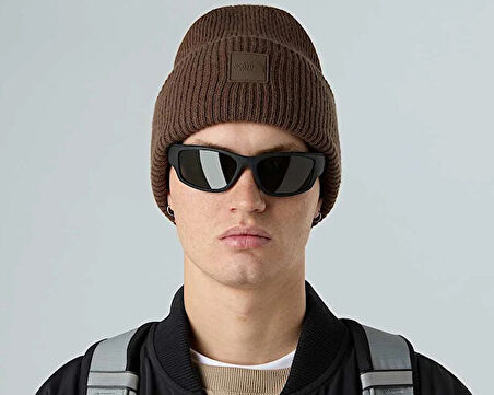 The North Face Urban Patch Beanie Unisex Outdoor Beresi NF0A7WJG1OI1 Kahverengi