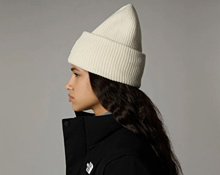The North Face Urban Patch Beanie Unisex Outdoor Beresi NF0A7WJGQLI1 Beyaz