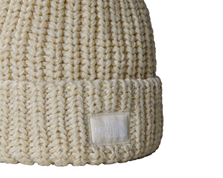 The North Face Cozy Chunky Cabin Beanie Unisex Outdoor Beresi NF0A887W86I1 Beyaz