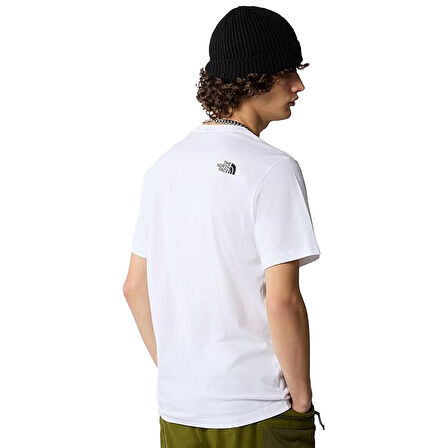 Easy Erkek Beyaz Outdoor T-Shirt NF0A8A6CFN41
